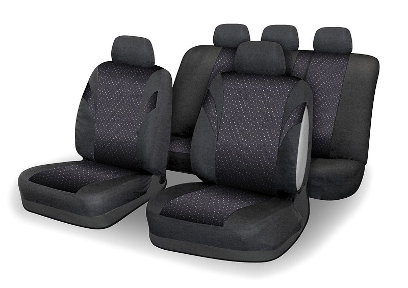 Poťahy sedadiel sada 9ks JACK  II. AIRBAG