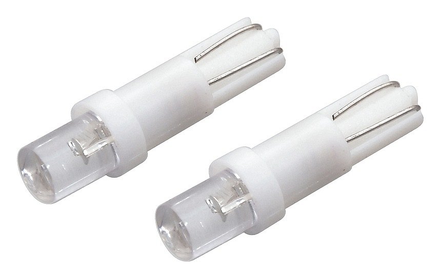 Žiarovka 1LED 12V  T5  biela  2ks