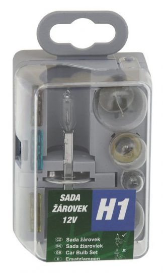 Žiarovky servisný box univerzálny H1 GREEN
