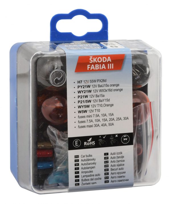 Žiarovky servisné box ŠKODA FABIA III H7
