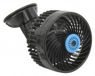 Ventilátor MITCHELL ANION 150mm 12V na prísavku